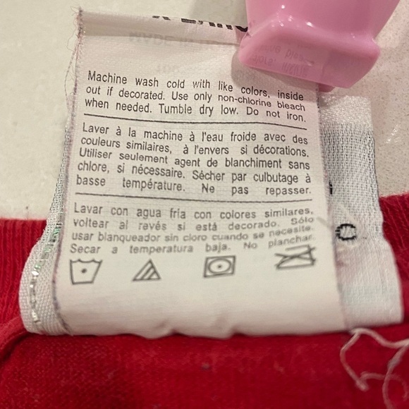 Red Harley Davidson Tee Shirt Size X-Large - Picture 7 of 10